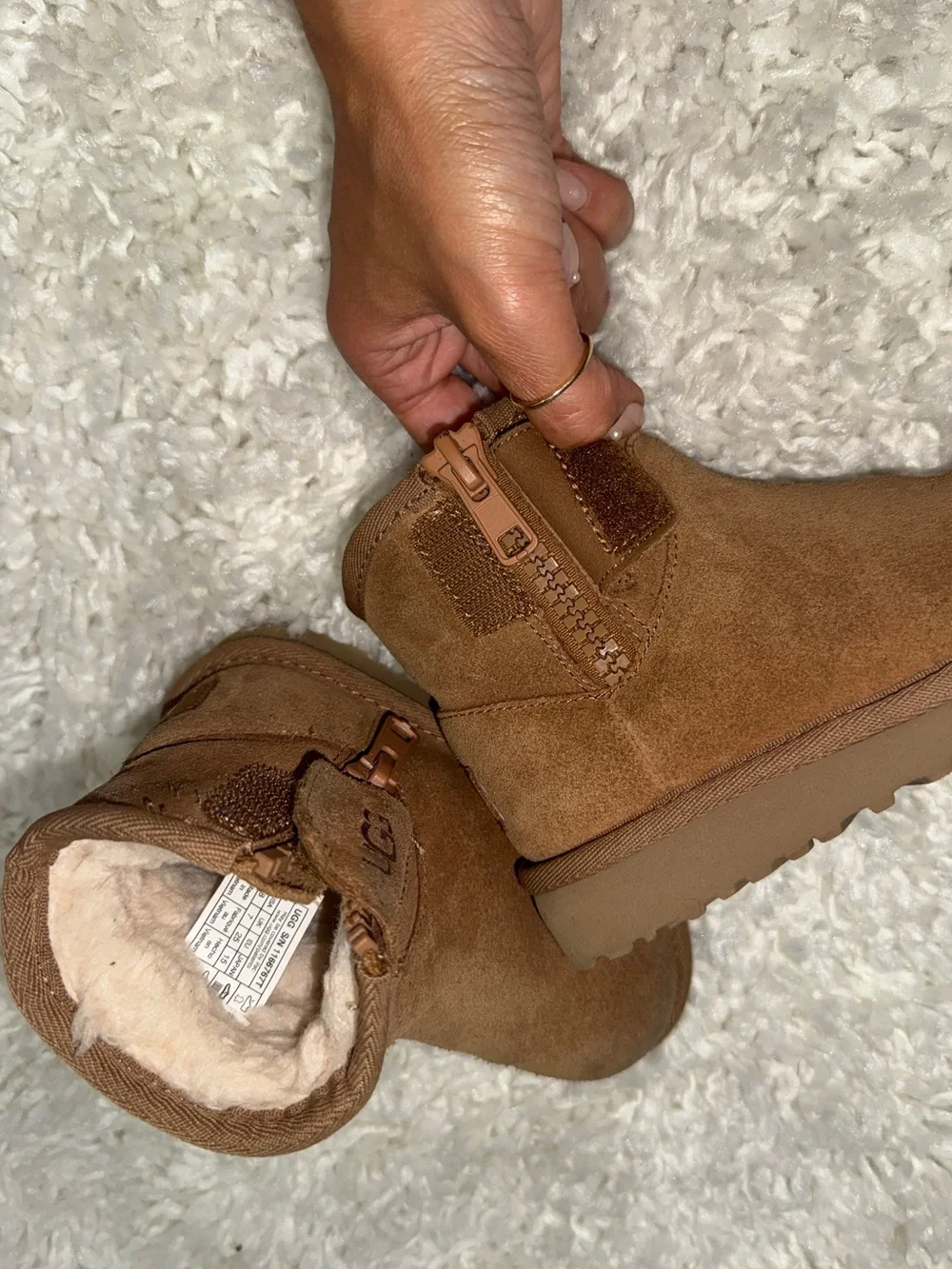 UGG soft suede
